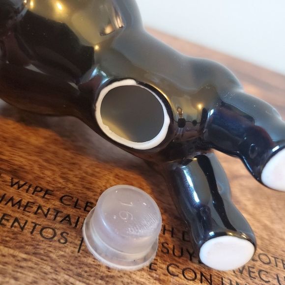 Dog Salt & Pepper Shakers Poodle and Friend Black - Picture 2 of 7